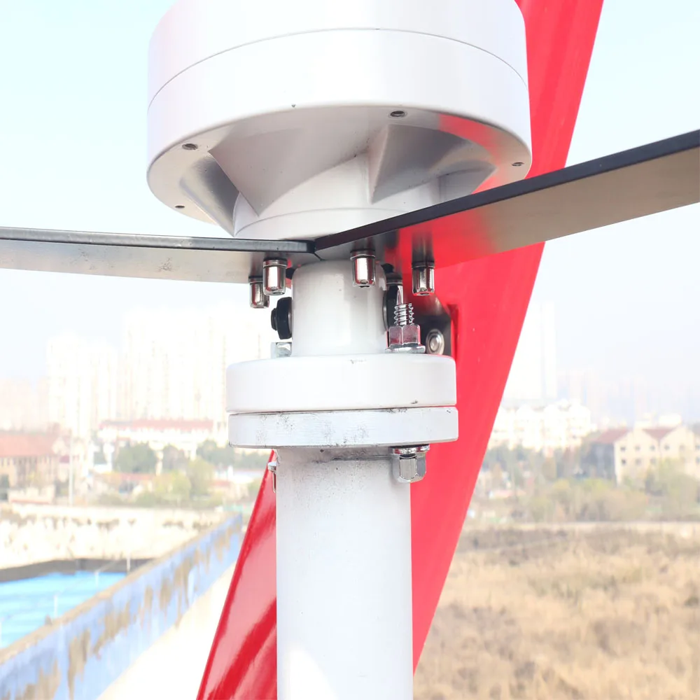 Vertical Axis Magnetic Levitation Wind Tturbine 6KW 10KW Windmill Wind Generator Low Wind Start 12V24V48V With Hybrid Controller