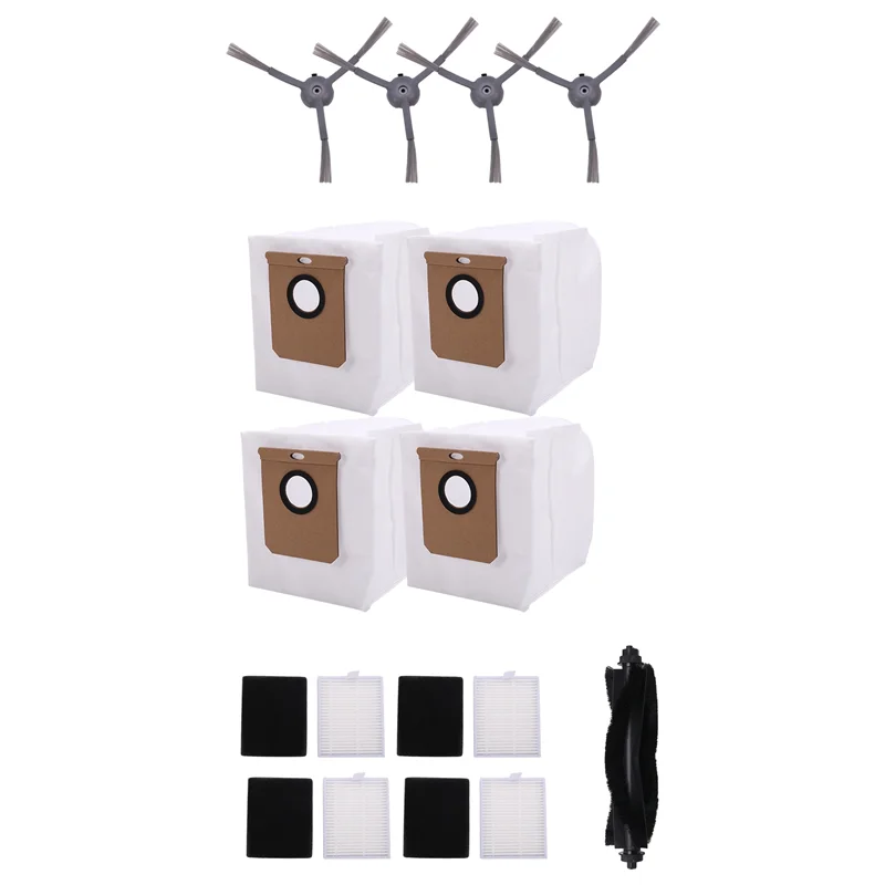 A05G-الأسطوانة فرشاة جانبية فلتر Hepa كيس لجميع الغبار ل Eufy Clean L50 / L50 SES / L60 / L60 جهاز آلي لتنظيف الأتربة الملحقات جزء