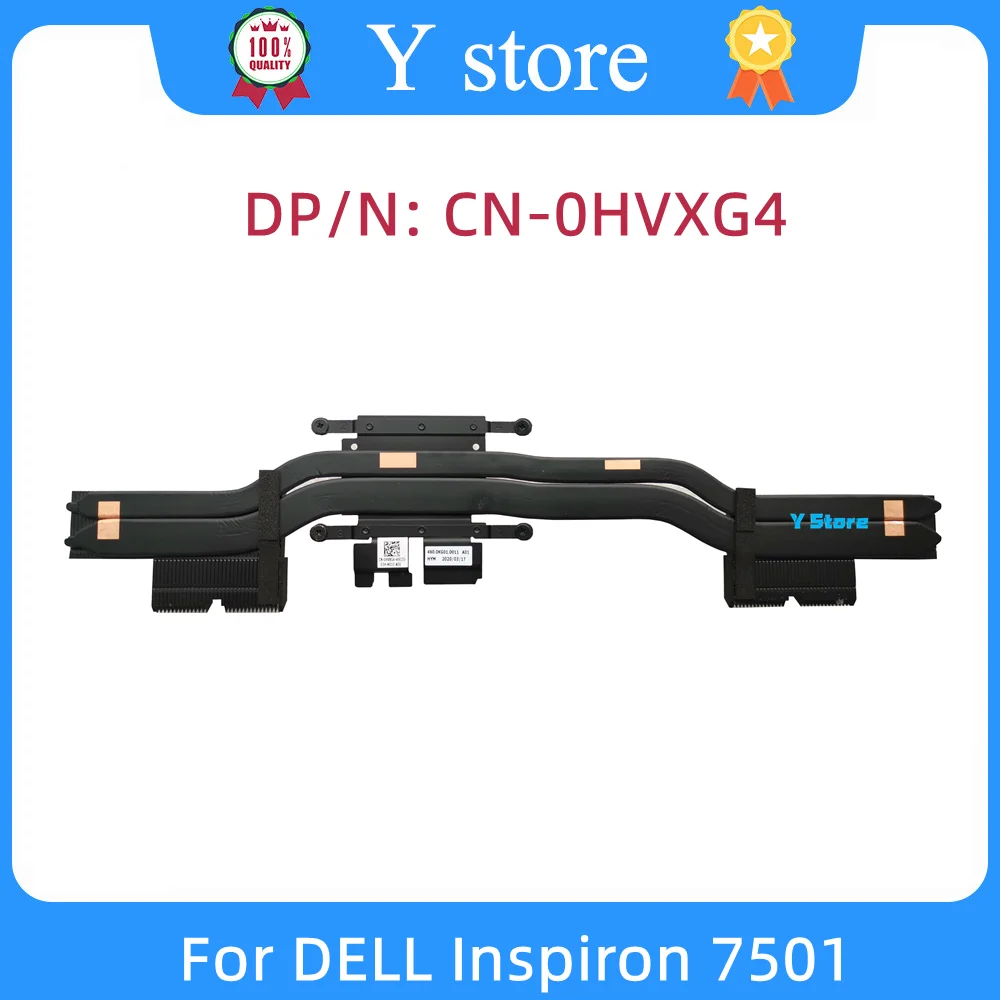 

Y Store новый оригинальный радиатор CN-0HVXG4 HVXG4 0HVXG4 для Dell Inspiron 7501, охлаждающий радиатор, быстрая доставка