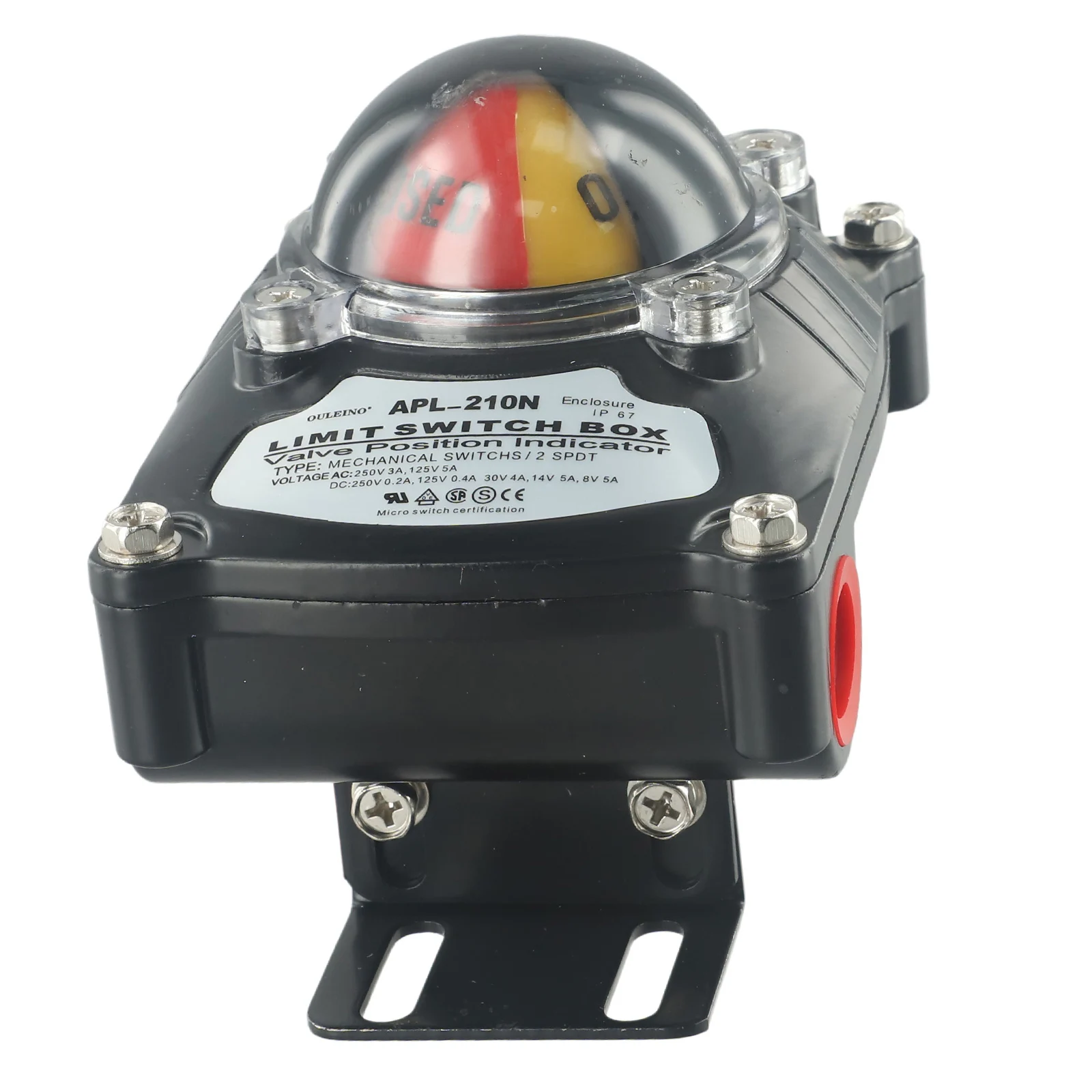 APL210N 125V5A 2SPDT Mechanical Limit Switch for Extended Valve Position Indication and Tool free Installation