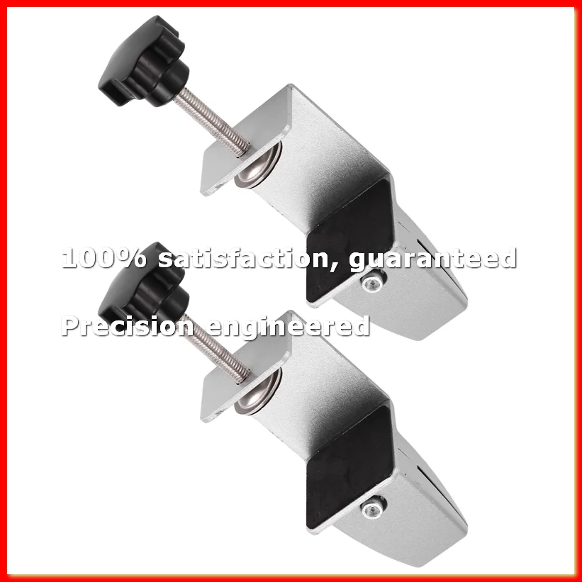 

2 Pcs Office Desk Divider Clamp Privacy Screen Clip Holder Bracket Screen Baffle Clamp Partition for Table Clamp -Silver-A79M