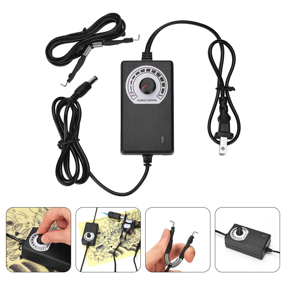 

Регулятор напряжения питания для татуировки, 1 шт., для машин постоянного тока с интерфейсом, компактный дизайн с защитой, мощность татуировок