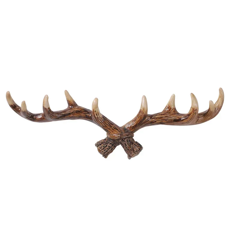 Wall Décor Antlers hook key holder coat hooks towel wall hooks For Bathroom Clothes Livingroom Kitchen Accessories