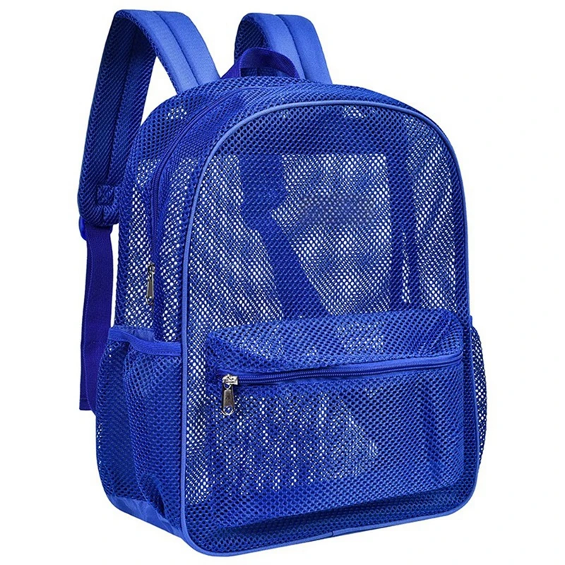 

Portable Sport Mesh Breathable Backpack Swimming River Tracing Bag Hollow Casual Outdoor Travel Storage Bag