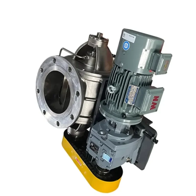 Rated BLGFWF_E Type Star Wheel Unloader for Plastic Pellets Conveying in Manufacturing Line