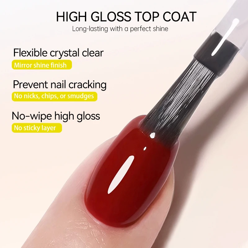 UR SUGAR 15ml Gel base coat alto lucido Tpo Hema Gel funzionale gratuito per unghie Soak Off Gel UV Smalto manicure semipermanente
