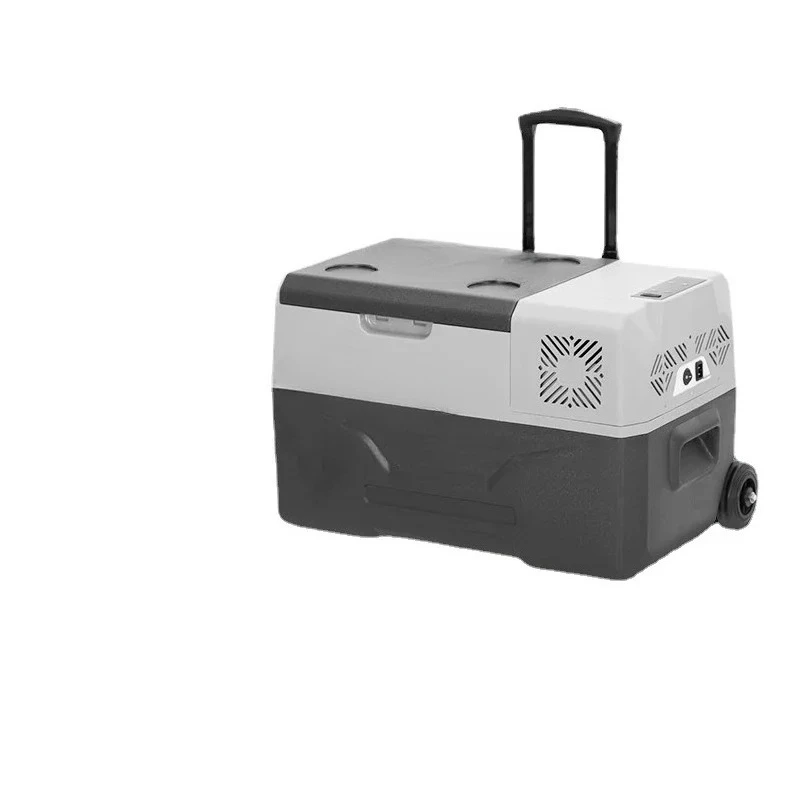 Car Refrigerator Compressor Refrigeration Dual Use in Car and Home L12v24v Frozen Lithium Battery Refrigerator