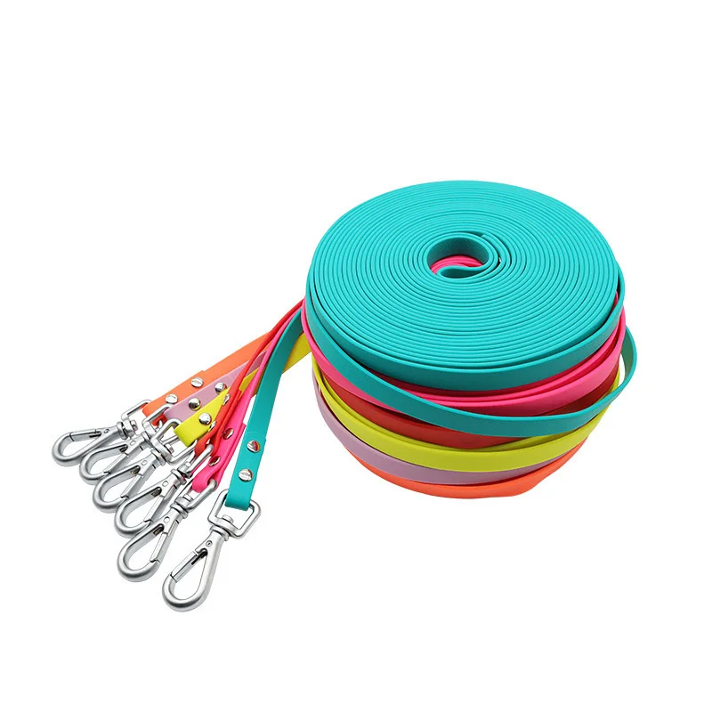 

Long dog leash PVC 3M 10M 15M waterproof small big pet leash dog lanyard training pet leash waterproof