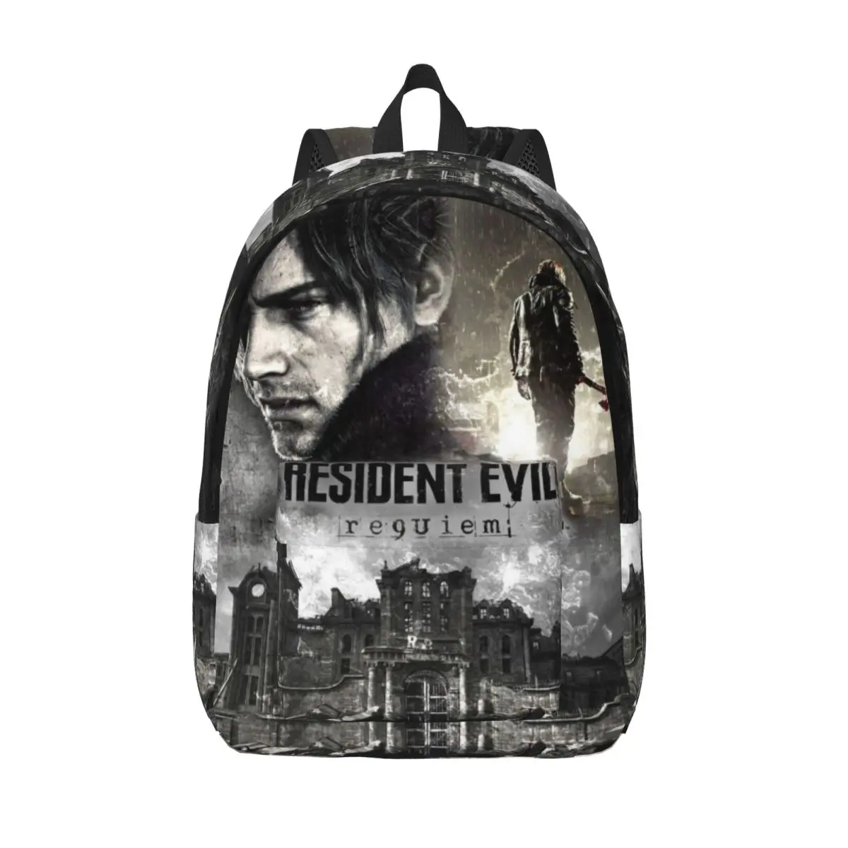 

Residents Evils 9 Biohazard Game Teenage Backpack Gift High School Business Daypack for Men Women Laptop Computer Shoulder Bag