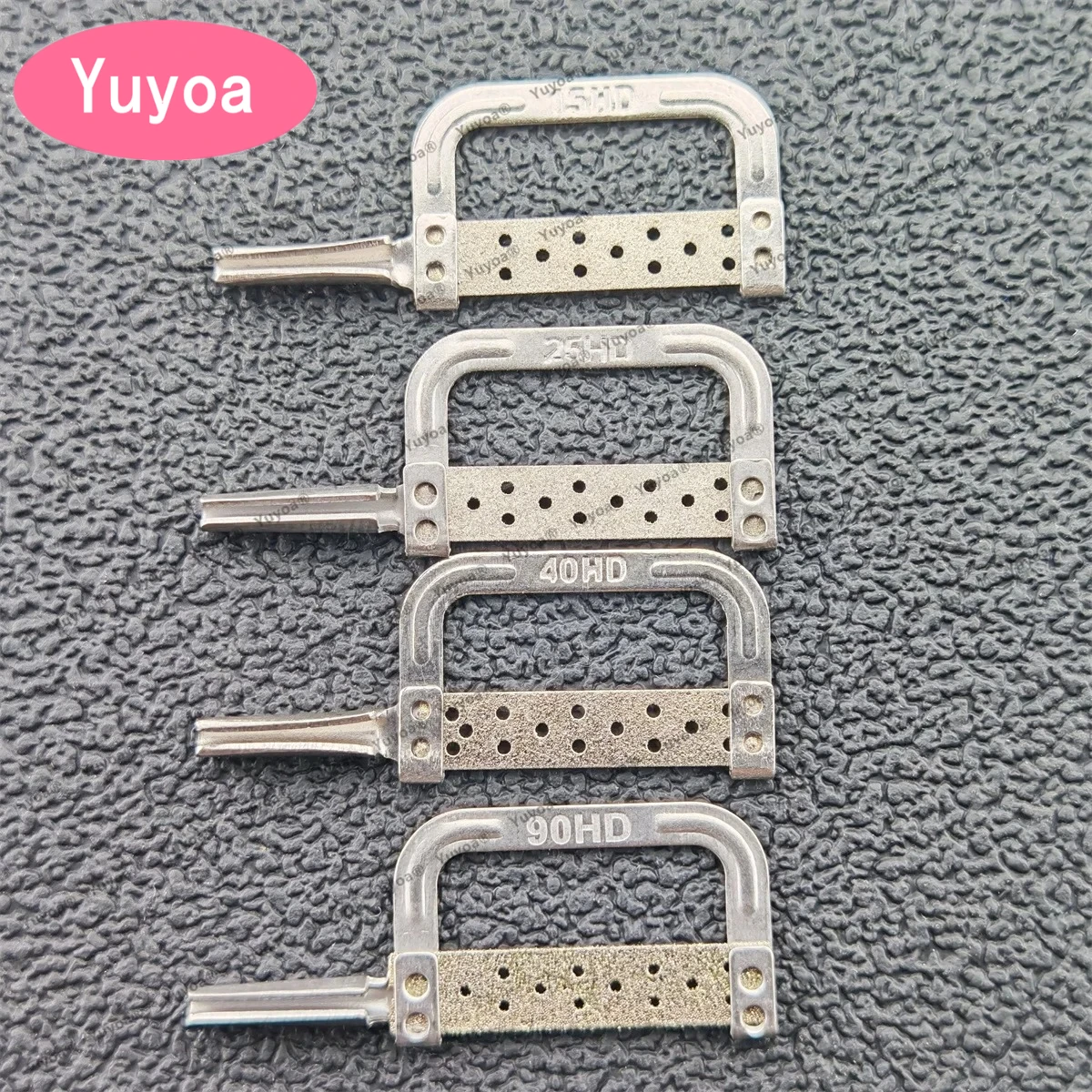 10pcs Orthodontics Interproximal Enamel Reduction Automatic Strip Double Sided 15/25/40/60/90HD Polishing