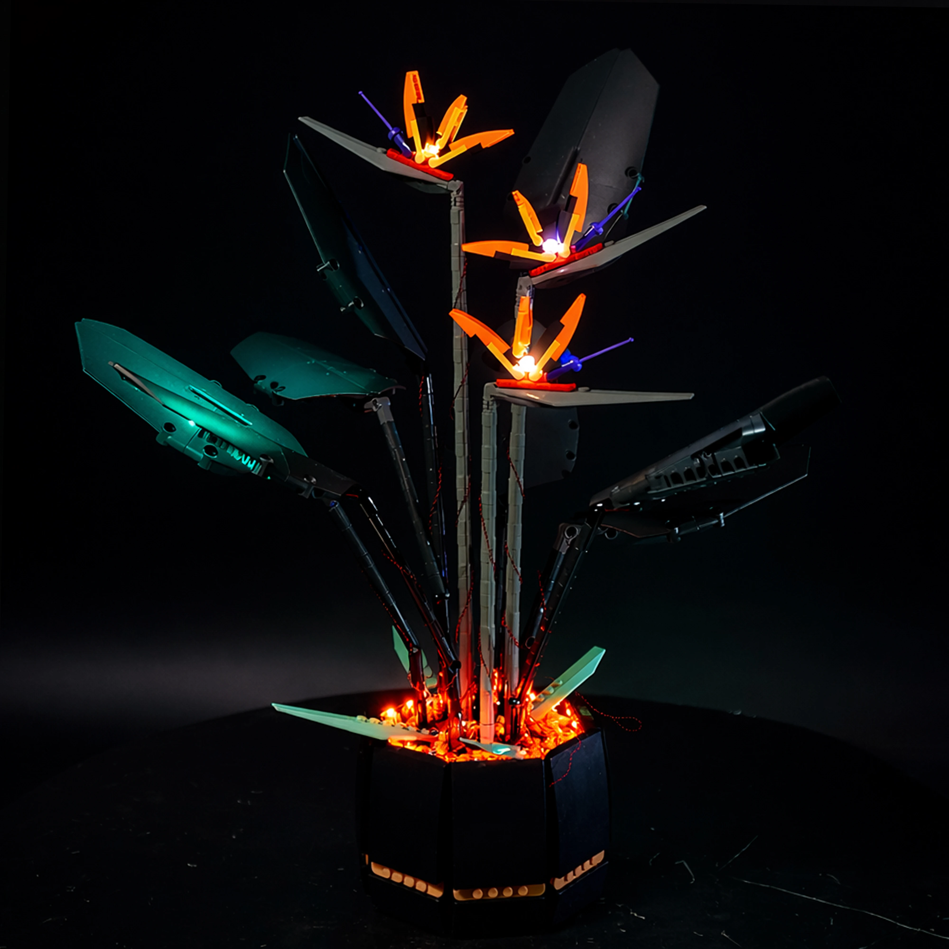 LED Lighting Kit Compatible with 10289 Bird of Paradise Plant Model Decorative Light Set for Display (Lights Only) view 2