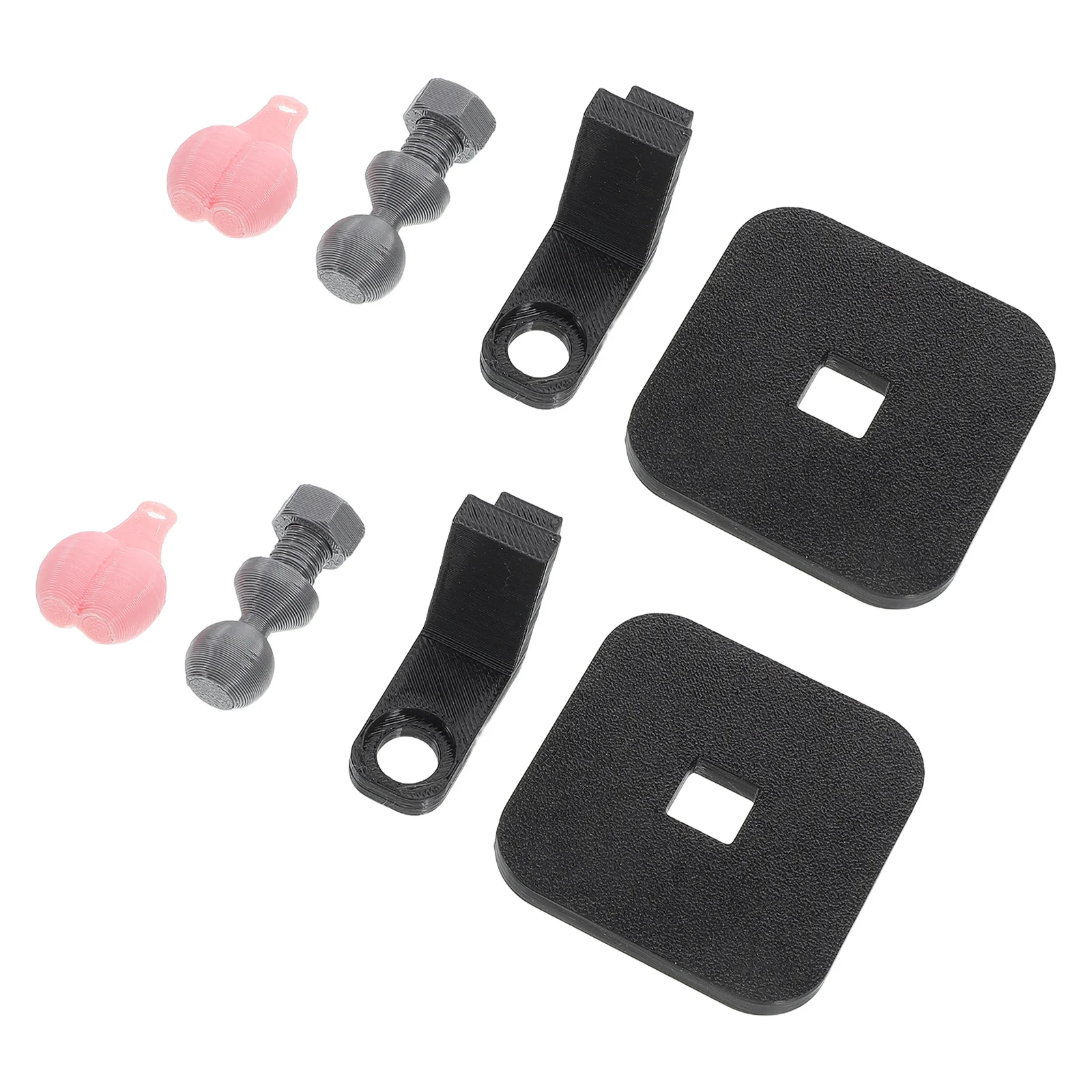

2pcs Mini Trailer Hitch Ball Cover Fun Durable Design Easy Install For Truck Towing Vehicle Exterior Accessories Hitch