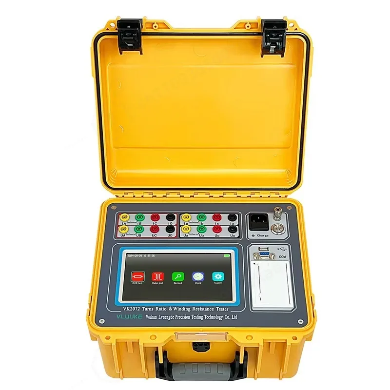 Auto Three Phase Ratio And Winding Resistance Comprehensive Analyzer Transformer Turn Ratio and DC Resistance Meter Test Kits