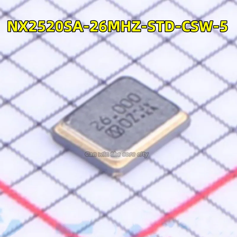 10 PCS/LOT new NX2520SA-26MHZ-STD-CSW-5 26MHZ 8pF ± 15ppm, patch passive vibration