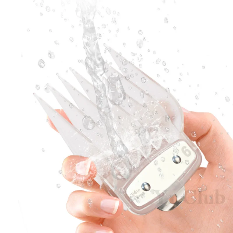 Peigne de limite transparent pour tondeuse à cheveux électrique Wahl, étrier de positionnement, machine de coupe de cheveux, guides, Y0625