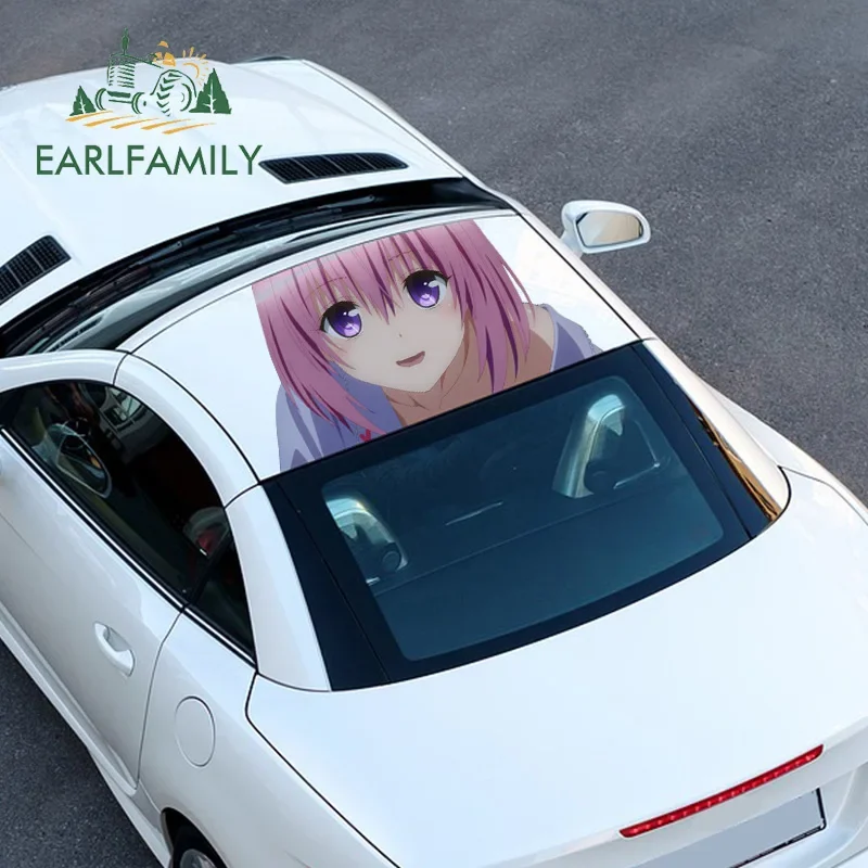 EARLFAMILY 43cm x 24.1cm For Anime Car Stickers Waterproof Decal Motorcycle Personality Scratch-Proof Decals Decoration