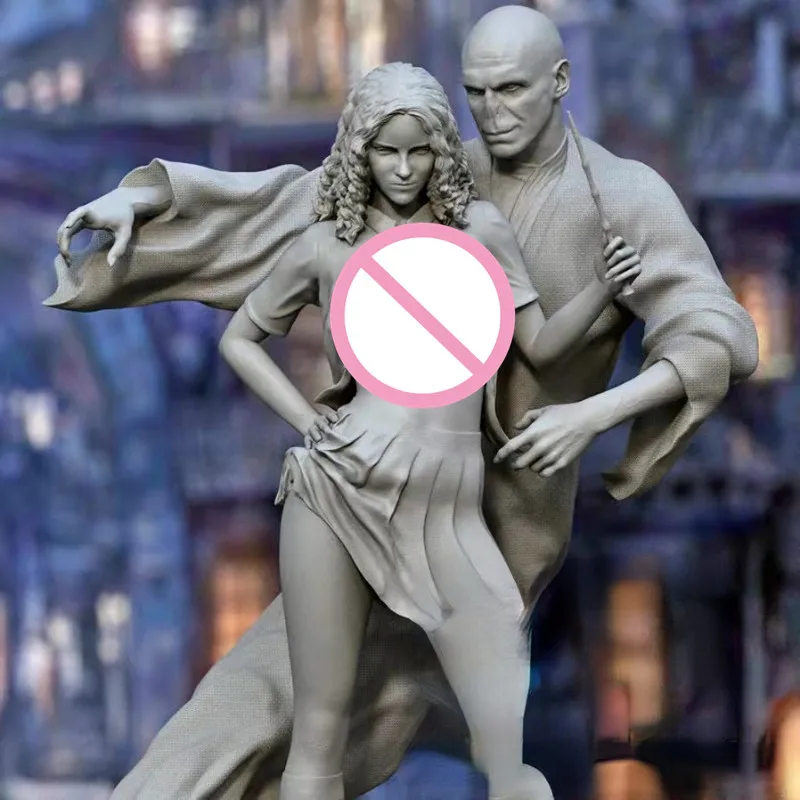 

Масштаб 1/24, 75 мм, комплект моделей из смолы GK, аниме-фигурка, фантазия, волшебная красавица и большой V