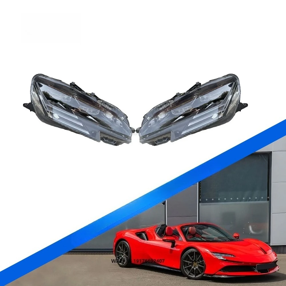 Good Quality OEM PP Plastic Car Accessories For Headlight SF90 Stradale Spider