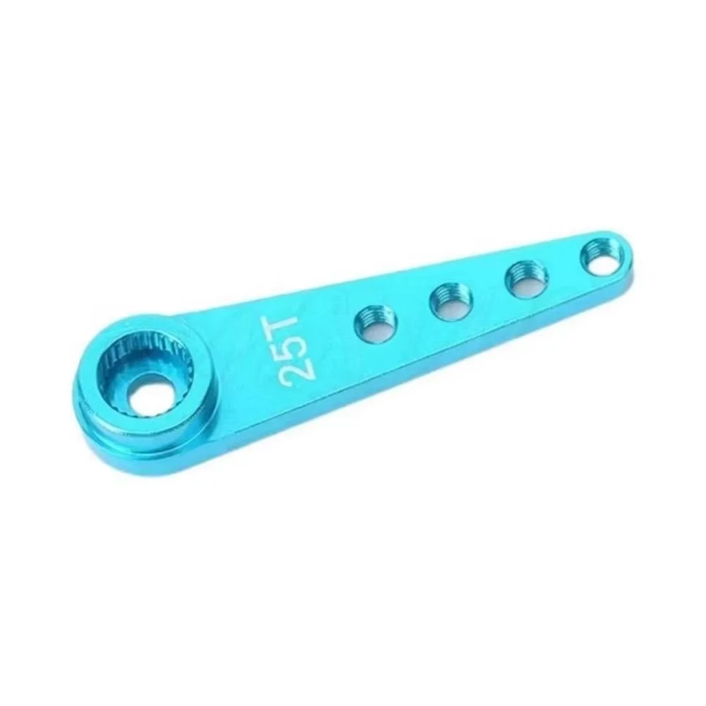 1pc 25T Metal Steering Servo Arm Extension Horn 37mm For 1/10 RC Car Boat Futaba HSP Wltoys SCX01 RC Cars Crawler Parts