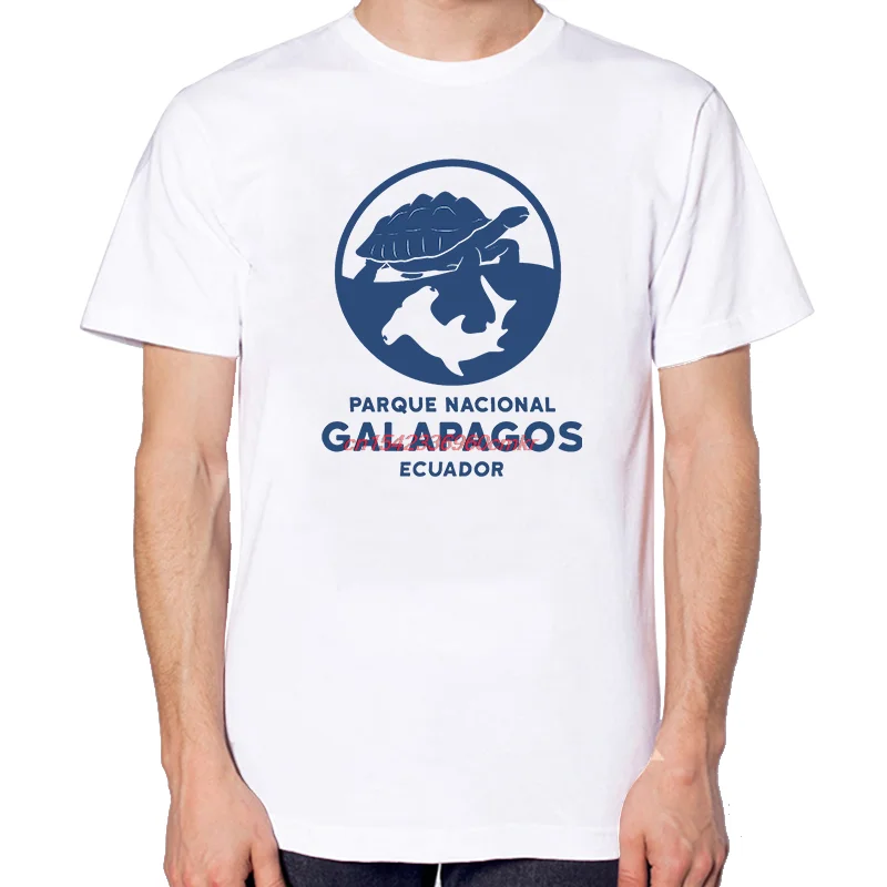 Galapagos Island Shirts Graphic Tee National Park Tortoise Shark Gift T-Shirts For Men New Shirts And T-Shirts Printed T-Shirt