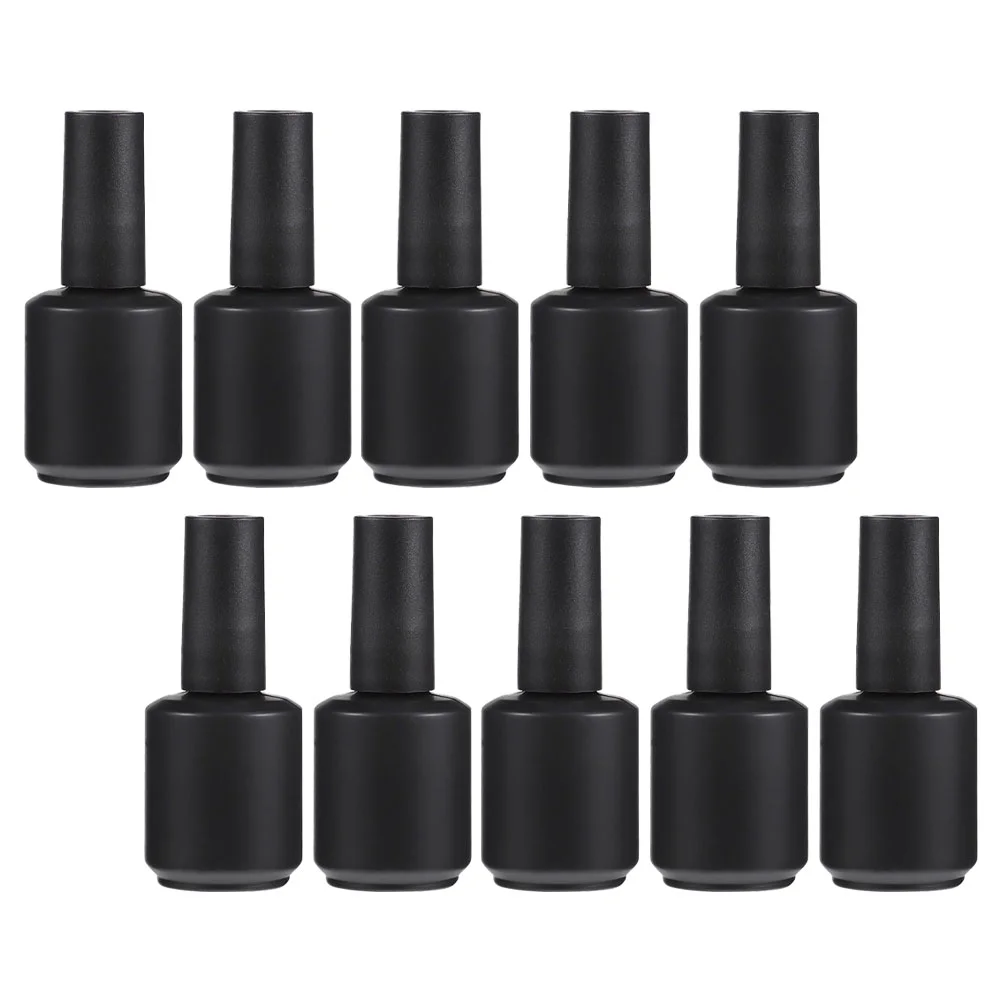 

10 Pcs Empty Nail Polish Bottle Travel Size Bottles Gel Containers Sample Dispenser Refillable Glass Organizer