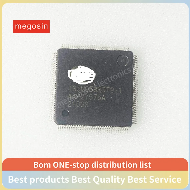 1PCS/LOT TSUMO58FDT9-1 TSUM058FDT9-1 TSUM058FDT9 QFP128 Liquid crystal chip