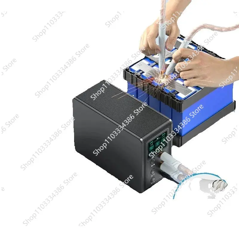 1mm Weldable 99 Gear Adjustable  Portable Spot Welder Machine with LCD Screen for Phone Repair Battery Pack Welding