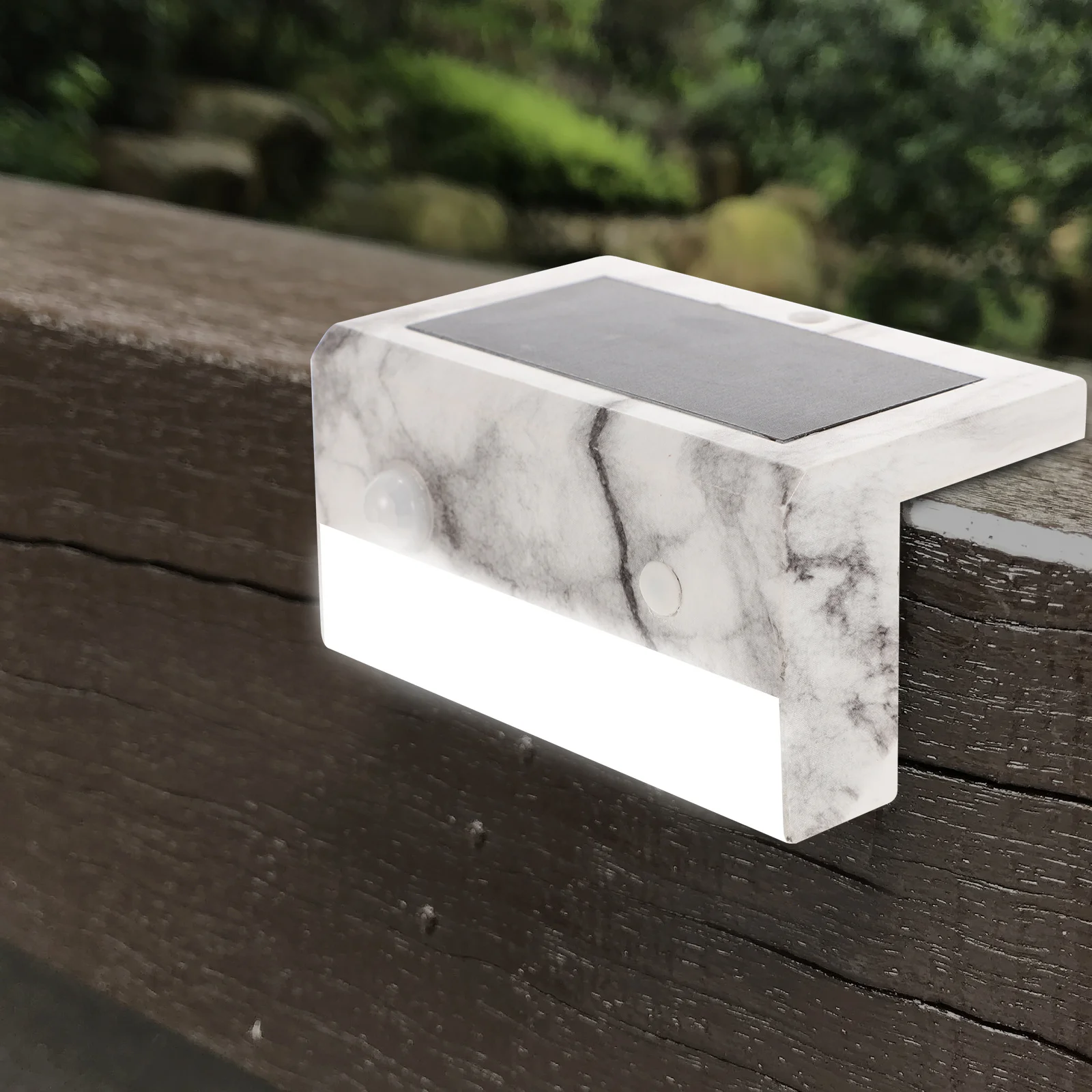 

1 set 1 Set Garden Outdoor Modern Creative Lamp Decor Led Garden Light Solar Wall Lamp Energy-Saving Solar Wall Light