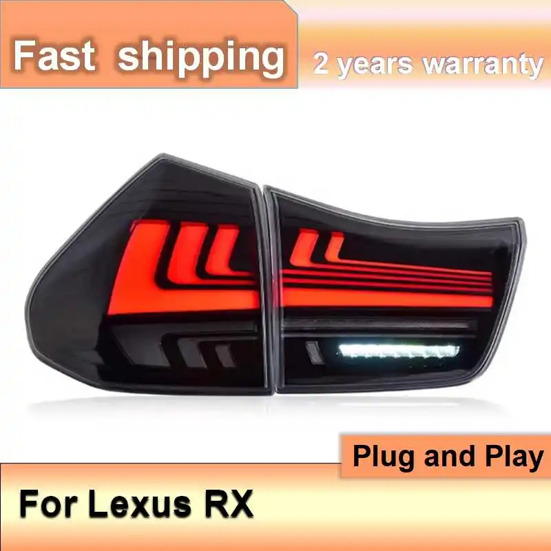 Car Accessories for Car Accessories for Lexus RX Taillight 2004-2008 RX300 Tail Light RX330 RX350 RX400 DRL+Brake+Turn Signal+Re