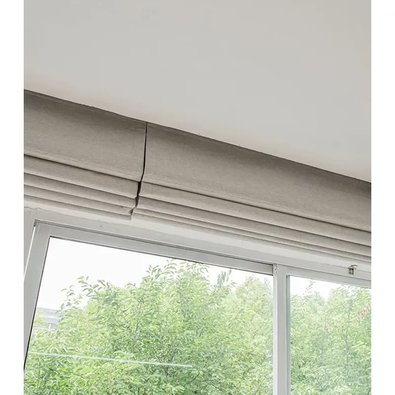 ZSTARR Supplier Outdoor Blackout Motorized Automatic Cordless Smart Remote Control Roller Roman Shades Blinds for Window
