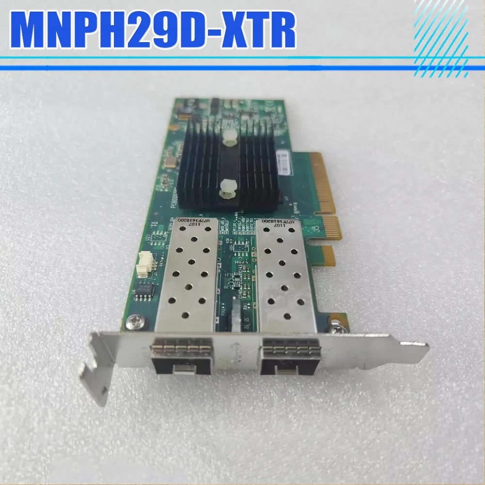 

For Mellanox MNPH29D-XTR ConnectX-2 Dual Port 10 Gigabit Fiber Optic Card Win10 Drive Free