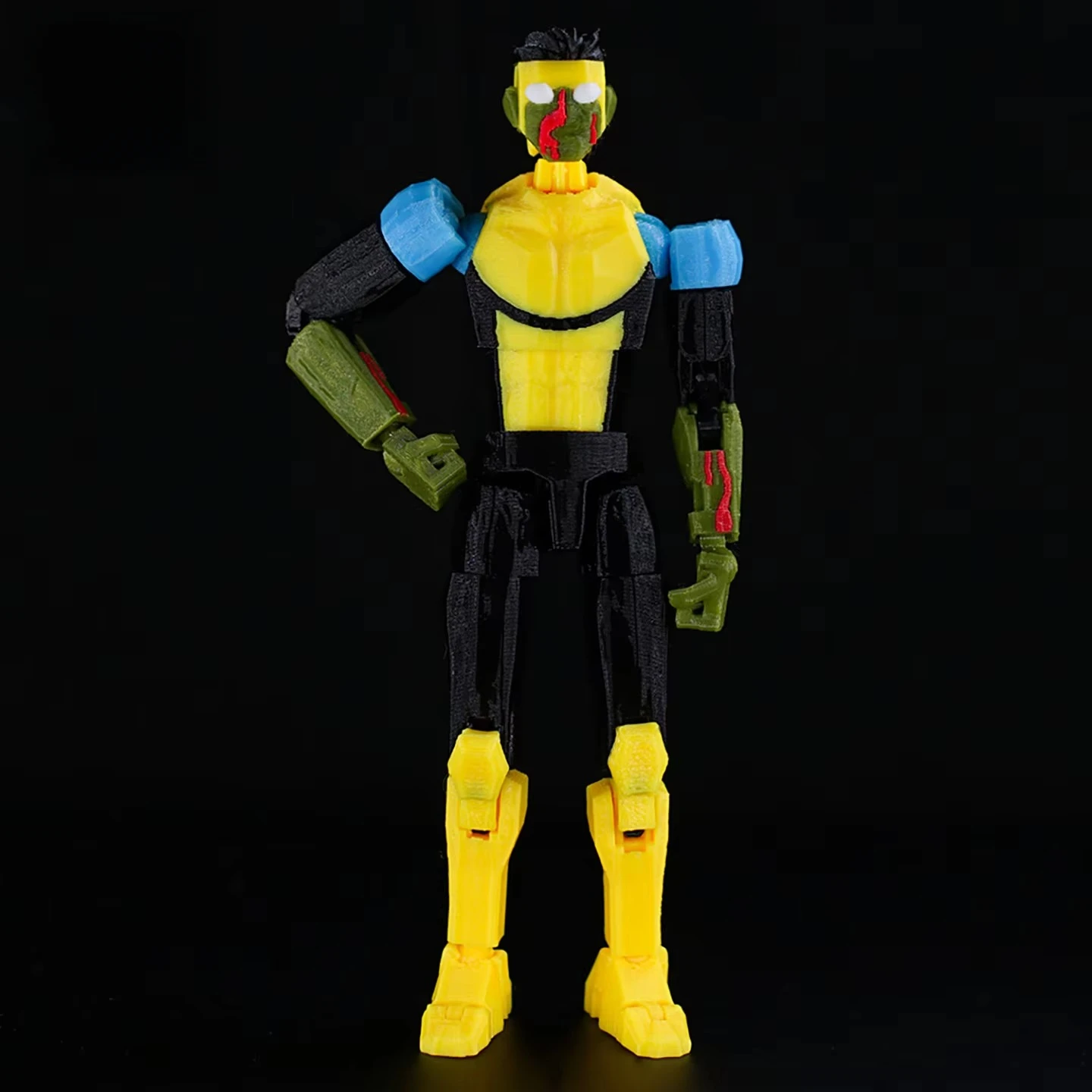 In Stock Super 3D 3D Printed Zombie Invincible Invincible Boy Dummy13 T13 Multi-Jointed Movable Shapeshift Action Figure Toy