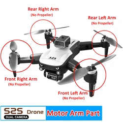 S2S Mini dron oryginalna śmigło silnik część zamienna przednie/tylne ramię lewe/prawe ramię z bezszczotkową częścią silnik LS-S2S