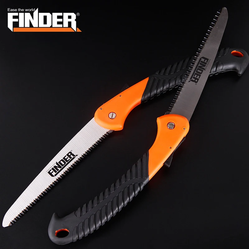 240mm Foldable Garden Saw 65 Manganese Steel Pruning Saws Garden Tool Camping Plumbing Folding Hand Saw Woodworking Tools