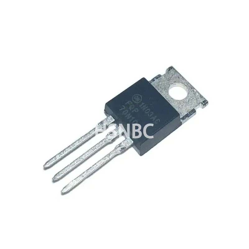 10Pcs/Lot FQP70N10 70N10 TO-220 57A 100V MOSFET Power Transistor 100% New Original