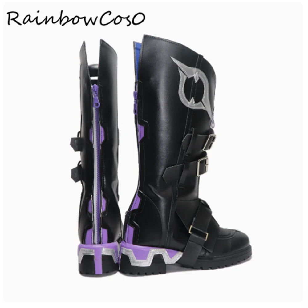Ororon Genshin Impact Cosplay Shoes Boots Anime RainbowCos0 Christmas Game Anime Halloween W4403 4