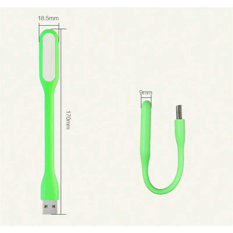 مصباح قراءة LED محمول USB 5 فولت مع USB لبنك الطاقة/الكمبيوتر مصباح LED يحمي البصر USB للكمبيوتر المحمول