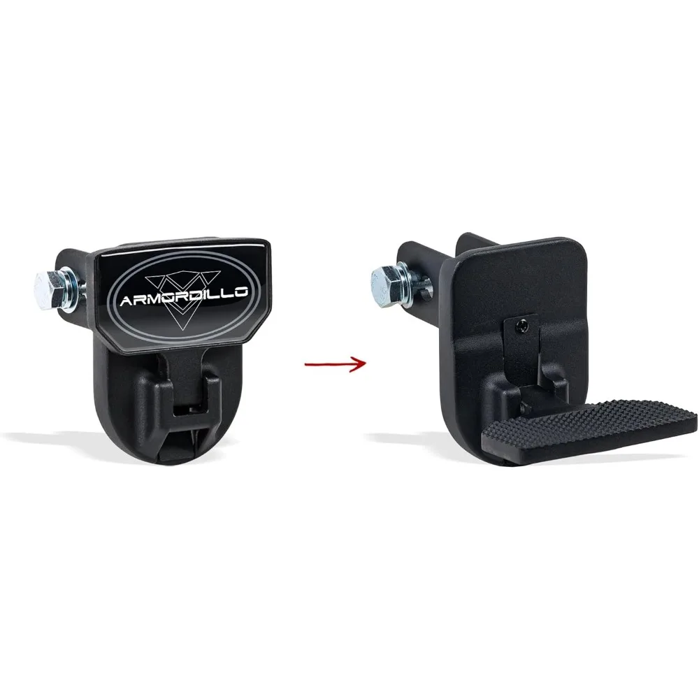 خطوة وصلة خلفية قابلة للطي مقاس 5 بوصات لجهاز استقبال الفئة 3 2 بوصة | مناسب عالميًا | فولاذ مقاوم للانزلاق #3