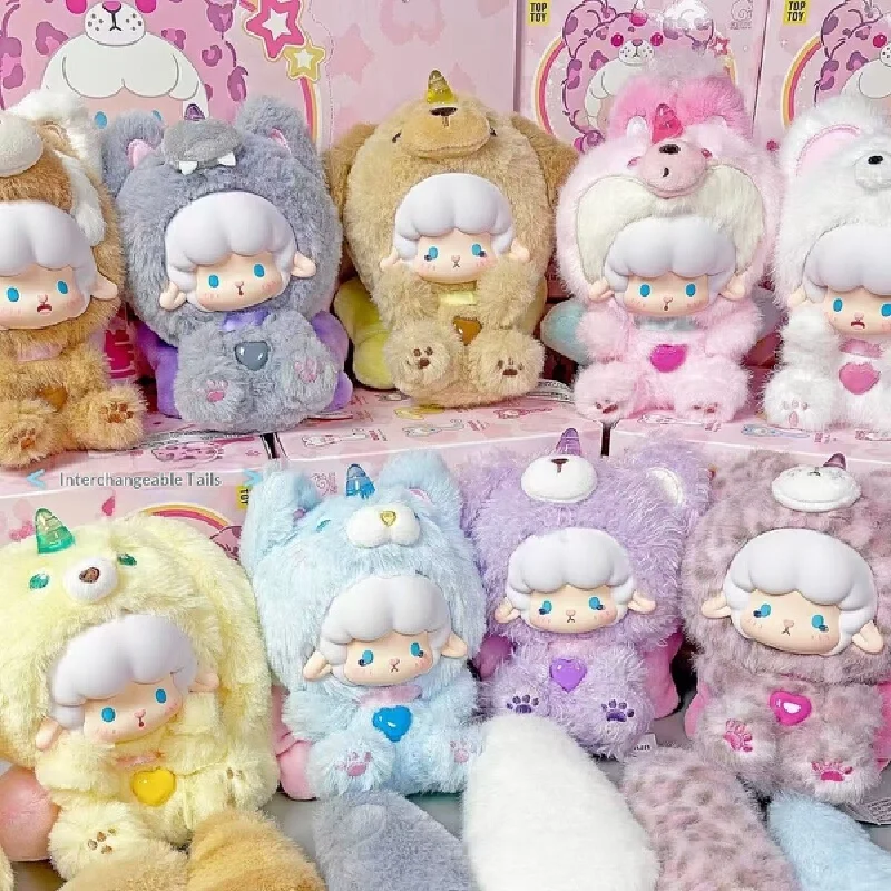 Original Toptoy Curly Sheep With Big Tail Blind Box Doll Decorative Accessory Toy Surprise Birthday Collection Gift - view 2