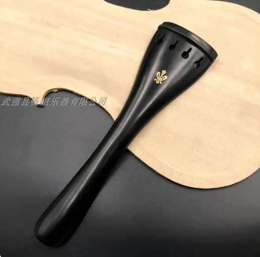 Top grade 1pcs 3/4.1/2.1/4.4/4 Hill Style Cello tailpiece,  jujube wood/boxwood/ebony wood,Cello parts fittings