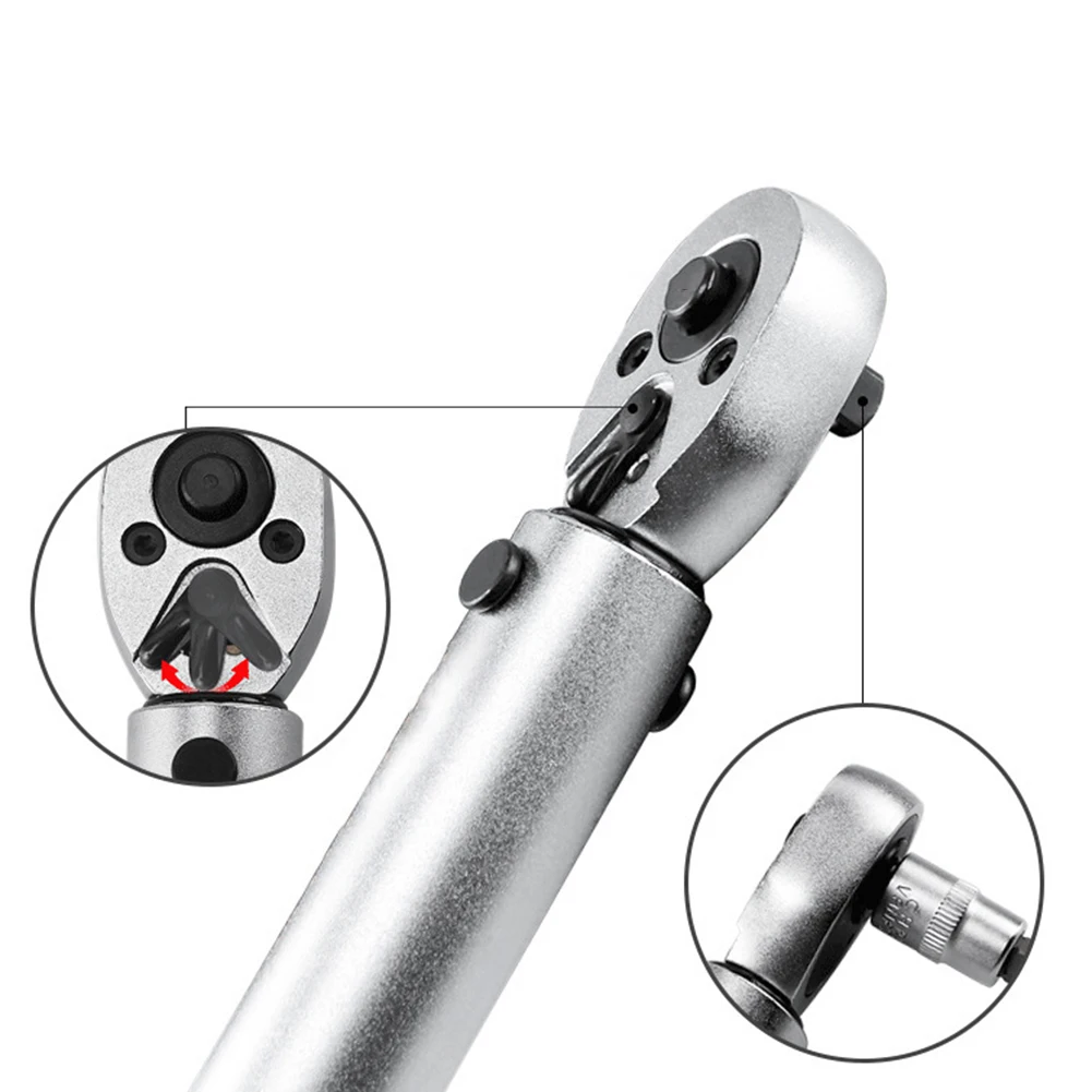 

Набор инструментов для ремонта велосипедных ключей 18в1 с регулируемым динамометрическим ключом и различными адаптерами для обслуживания велосипедов и транспортных средств