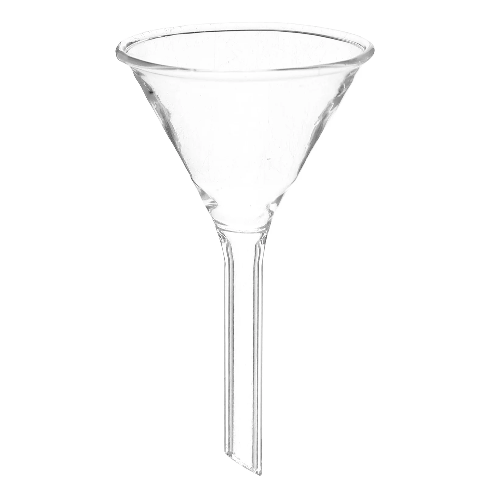 

Glass Feeding Funnel Solid Triangle Thick Tool 40mm Laboratory Analytical Chemistry Reusable Hand Washable