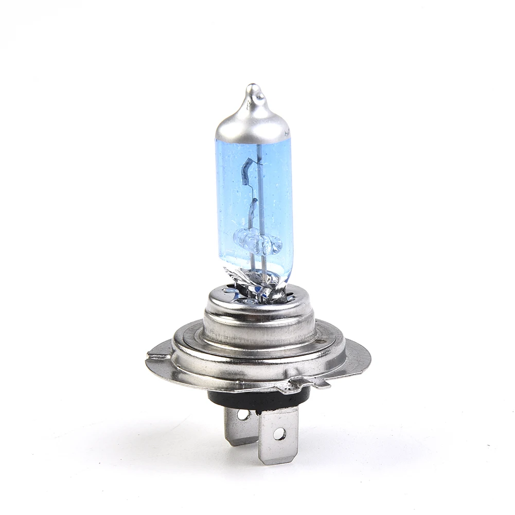 Set Headlights Lamp 12V Parts White 100W Bulbs Halogen Xenon 2Pcs Car Super Bright Accessories Durable Portable