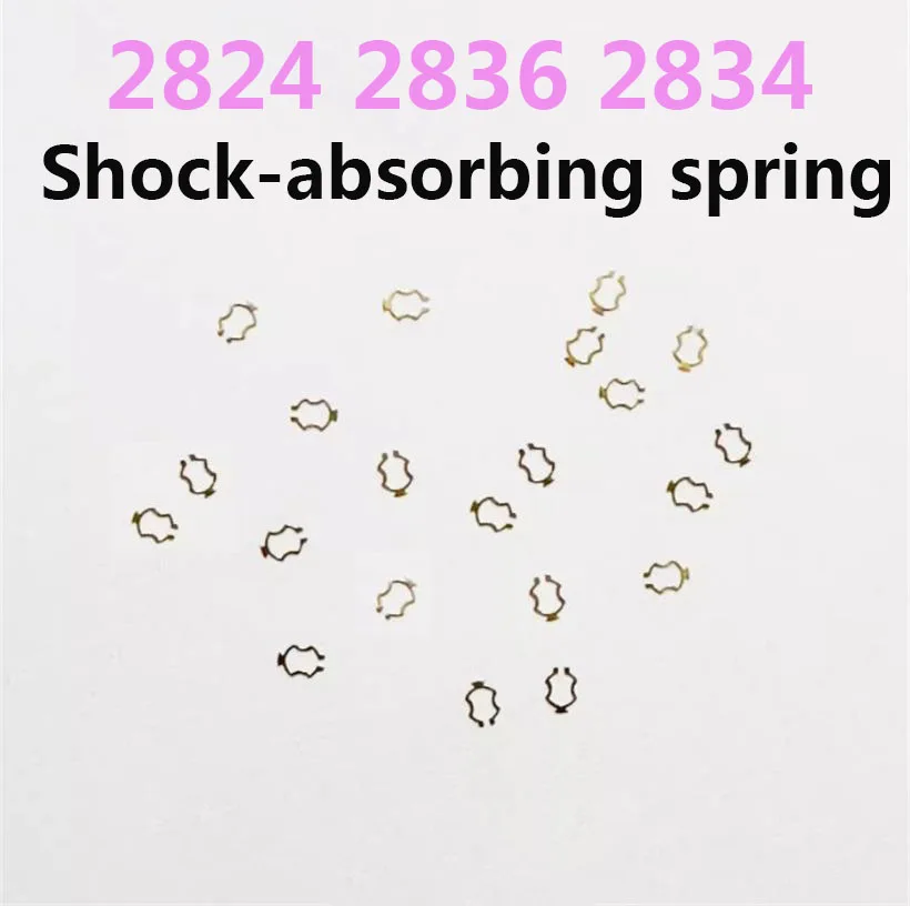 Suitable for ETA2824 2836 2834 Mechanical Movement Horseshoe Shock-absorbing Spring Shockproof Spring Watch Accessories Parts