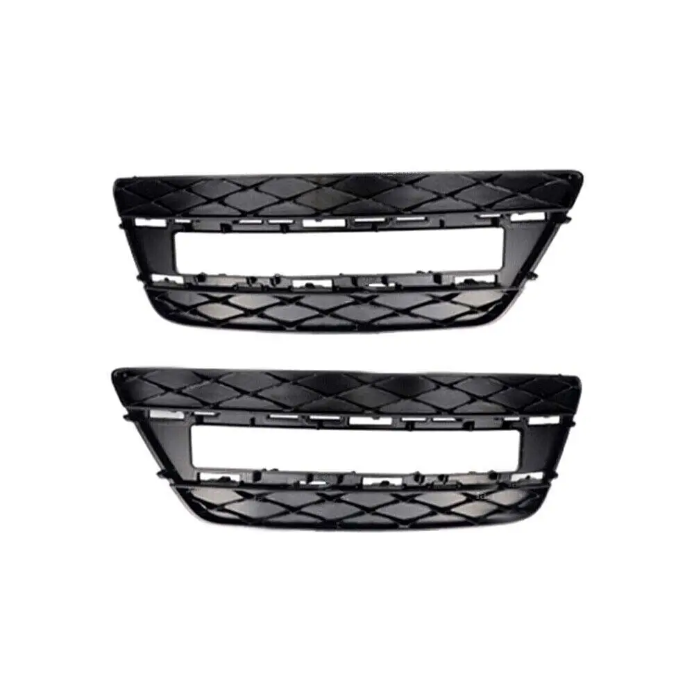 Pair Front Bumper Fog Light Vent Grille Trim Cover L&R Pair For Mercedes Benz GL‑Class W166 2012‑2016 OE:A1668843722 A1668843822