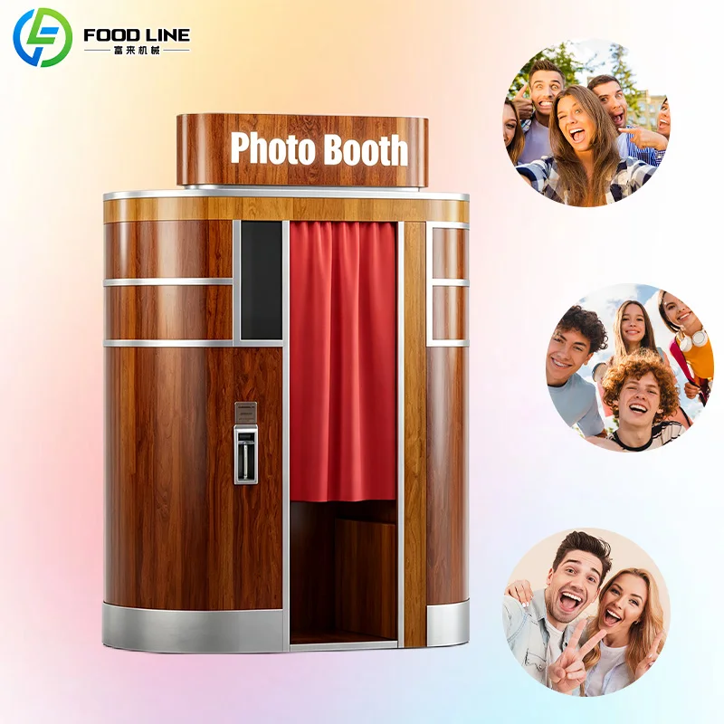 Portable Digital Selfie Station Touch Screen Party Wedding Commercial Portable Photo Booth Customized