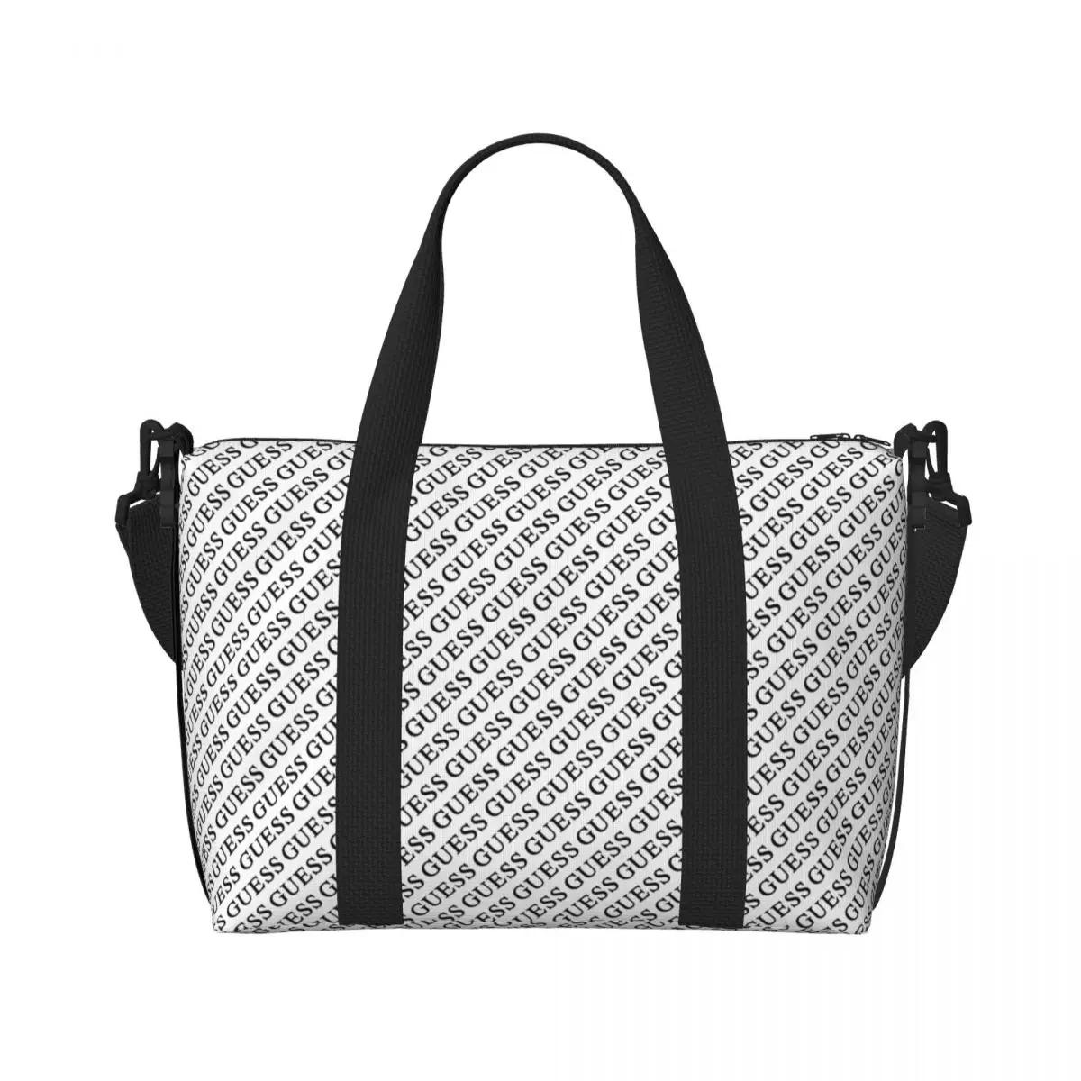 Bolso de mano de moda personalizado G-GUESS, bolso de viaje de hombro para playa y gimnasio de gran capacidad para mujer