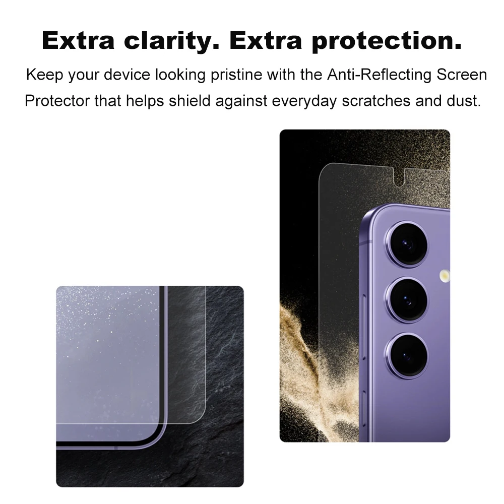 2PCS Original Samsung Galaxy S24 S24+ S24Plus Anti-Reflecting Screen Protector genuine Film Liquid Crystal Protection