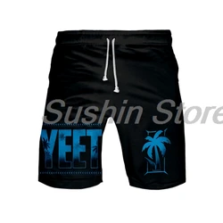 Jey Uso Sweatshorts Hip Hop Jey Uso Yeet Merch Kobiety Mężczyźni Spodnie do koszykówki Letnie spodenki na co dzień Spodnie plażowe