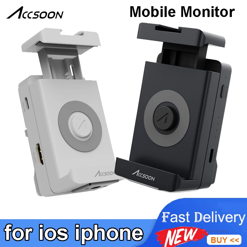 Accsoon SeeMo Video Capture Adapter For Smartphone iPad iPhone 14 Pro Max as Monitor Recording Share Live Streaming